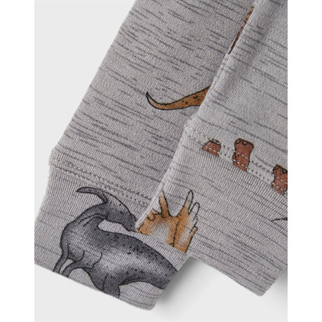 Name it Silver Filigree Aop Willow Wool Pants AOP