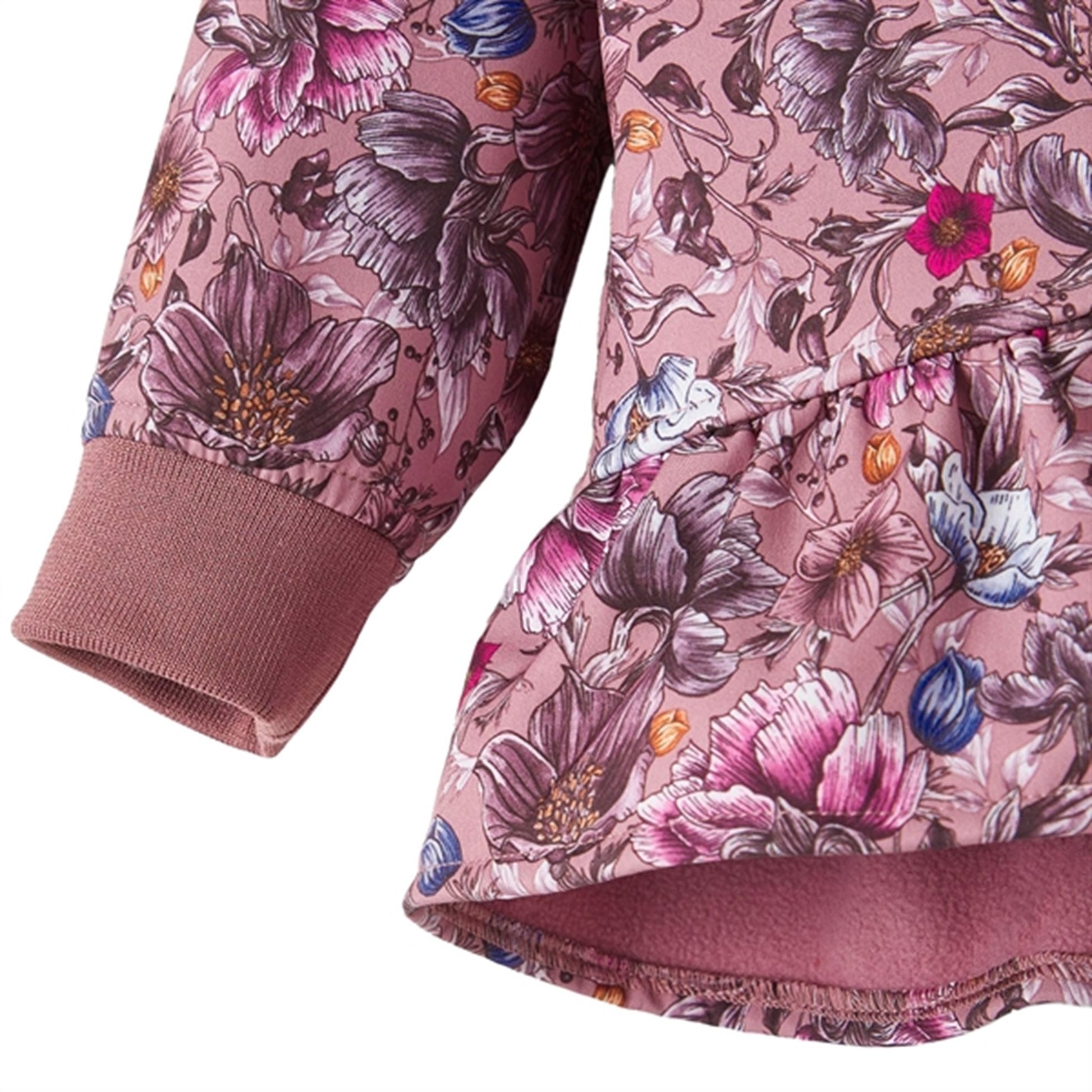 Name it Wistful Mauve Alfa Jacket Flounce Wallpaper