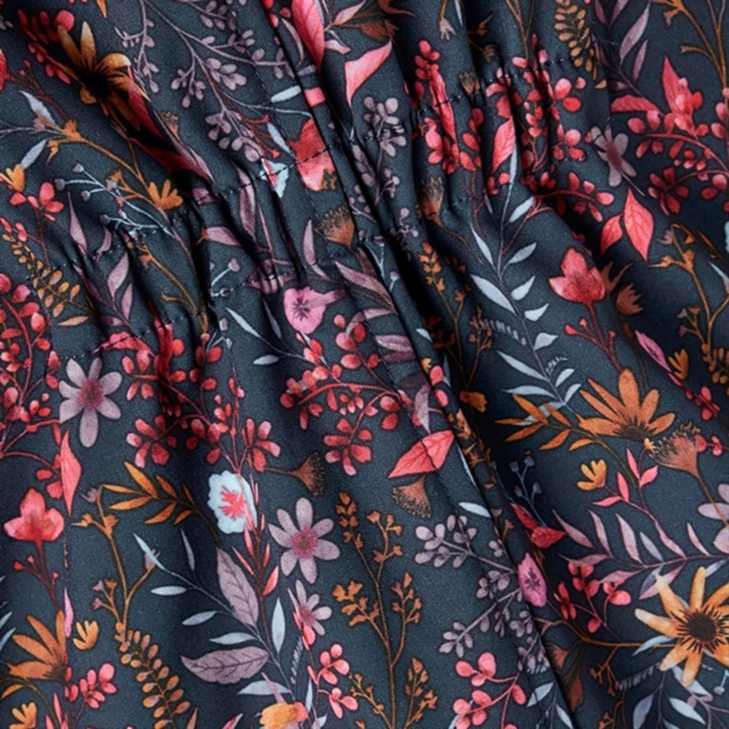 Name it Dark Sapphire Alfa Softshell Jacket Flower Branches