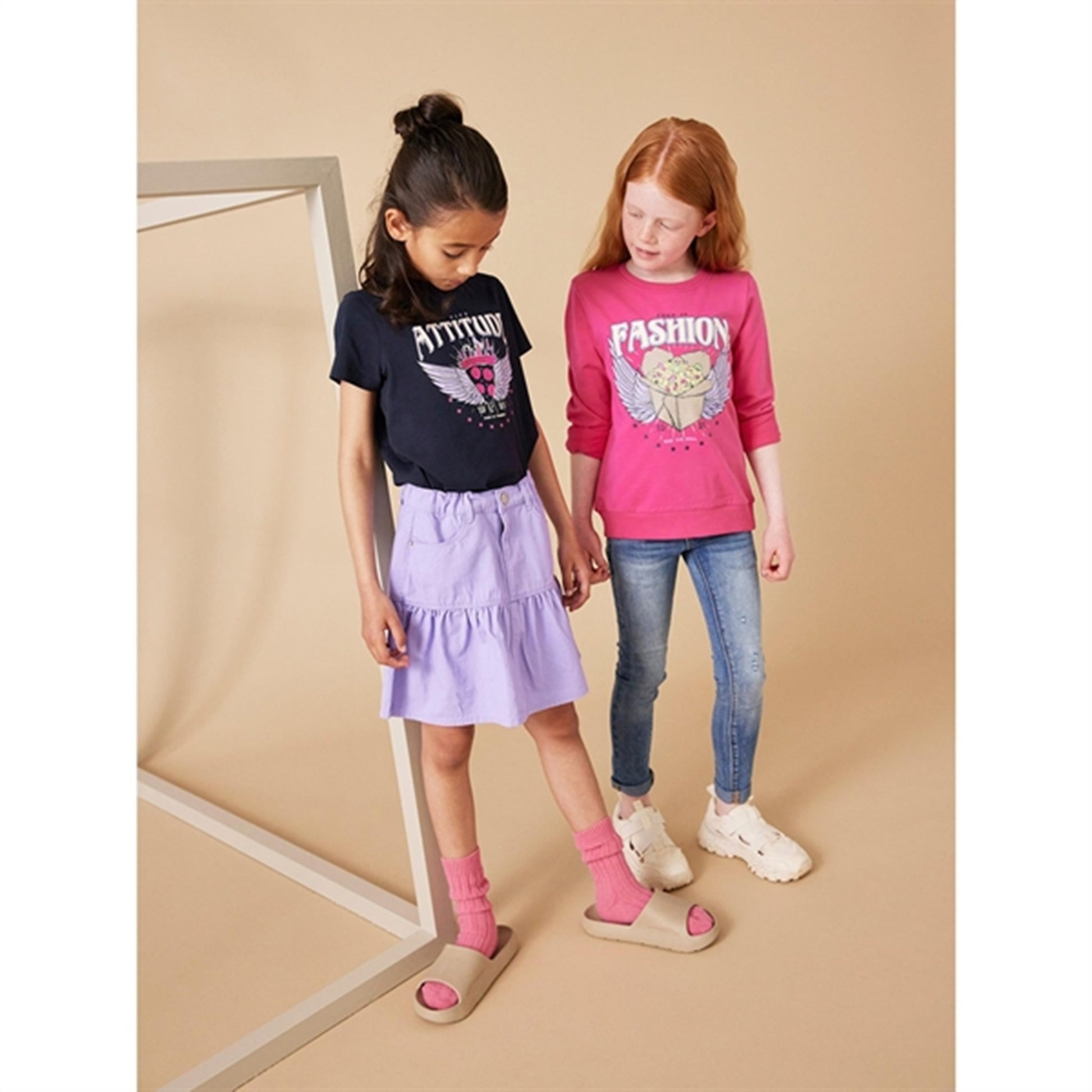 Name it Sand Verbena Helena Twill Skirt