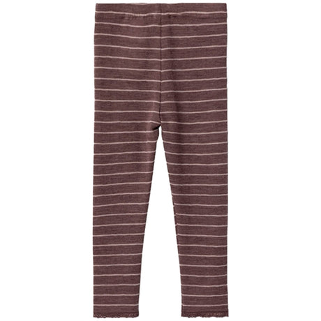 Name it Peppercorn Stripes Wang Wool Needle Leggings Noos