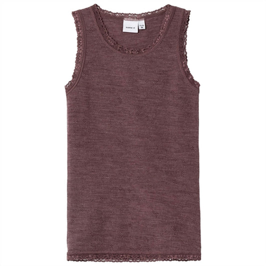 Name it Peppercorn Wang Wool Needle Tank Top AOP