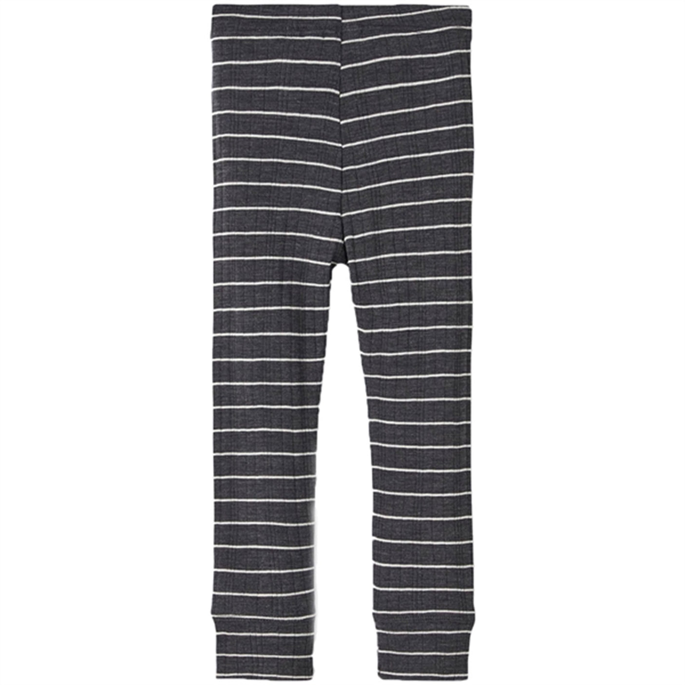 Name it Blue Graphite Stripes Wang Wool Needle Leggings Noos