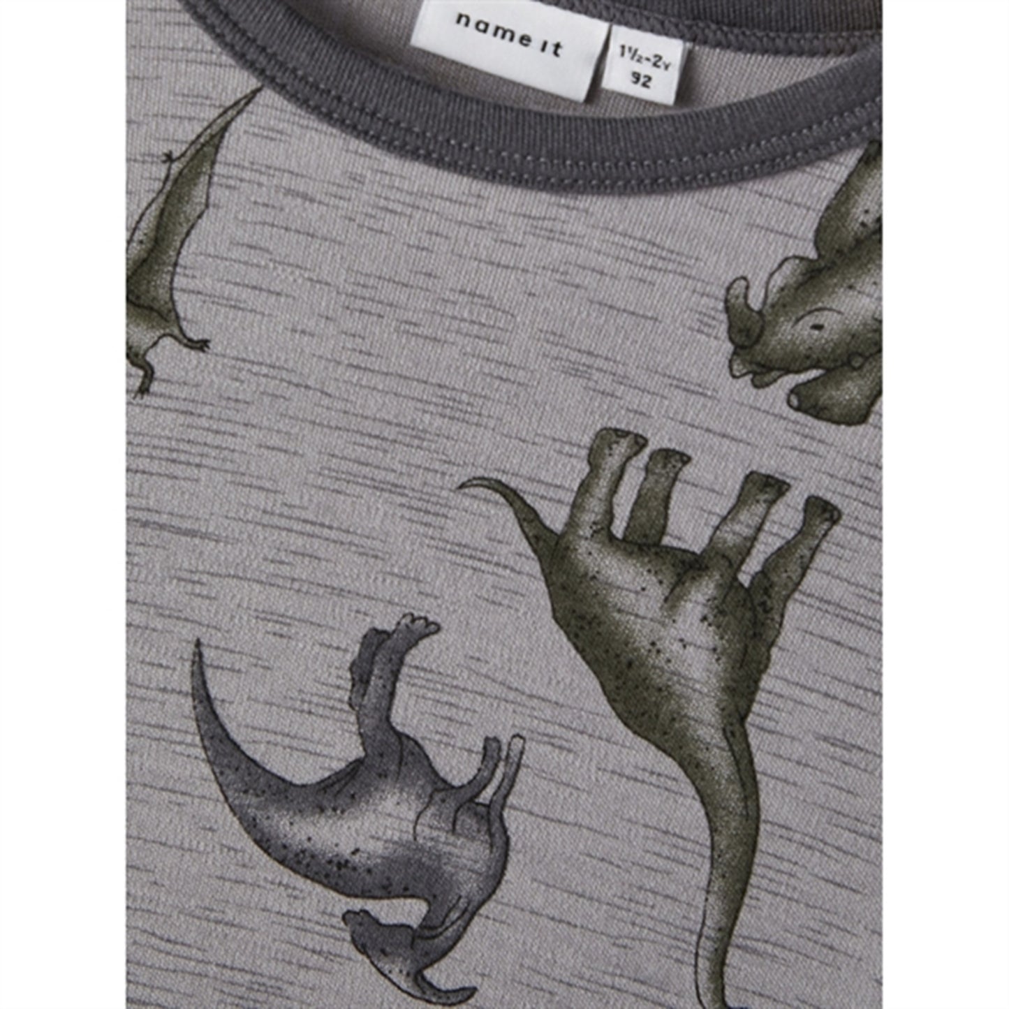 Name it Silver Filigree Aop Willow Wool Blouse AOP