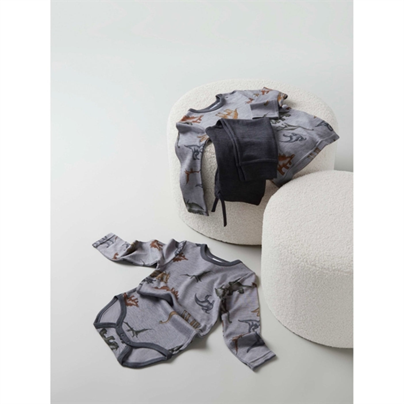 Name it Silver Filigree Aop Willow Wool Blouse AOP