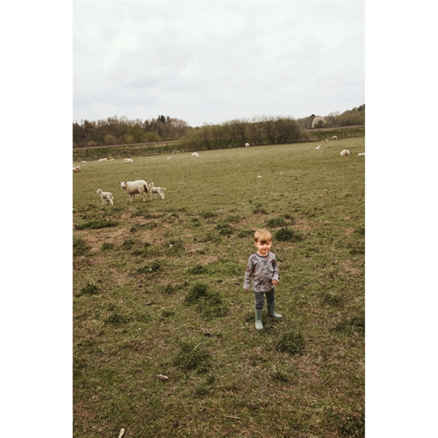 Name it Silver Filigree Aop Willow Wool Blouse AOP