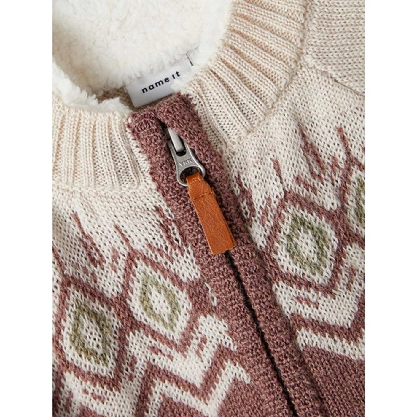Name it Antler Wriss Wool Knit Cardigan