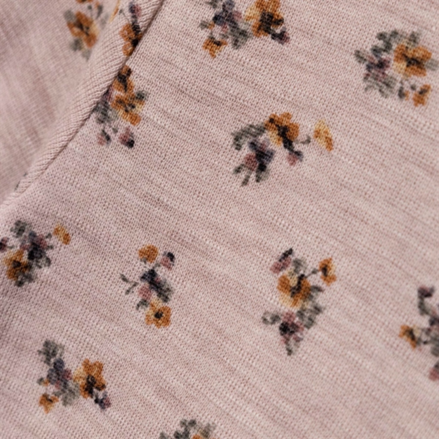 Name it Sphinx Wang Wool Rib Blouse AOP