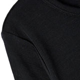 Name it Black Wang Wool Rib Blouse