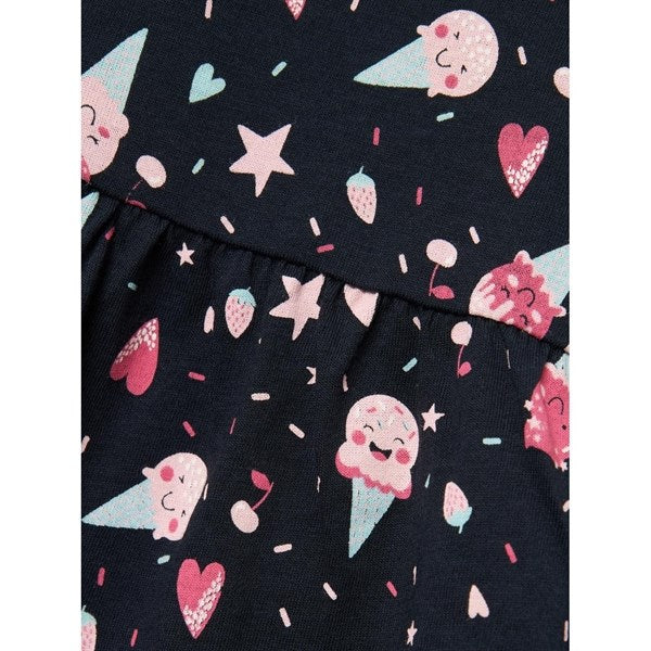 Name it Dark Sapphire Icecream Vigga Dress Noos
