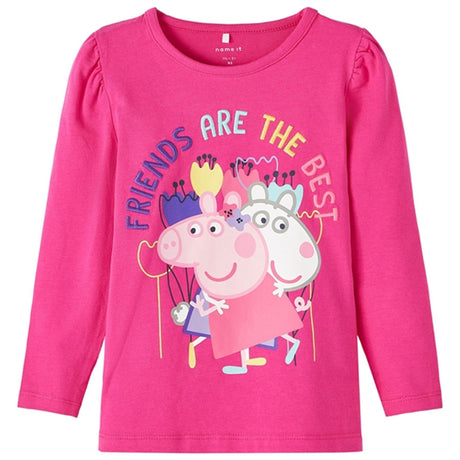 Name it Pink Yarrow Furri Peppa Pig Blouse