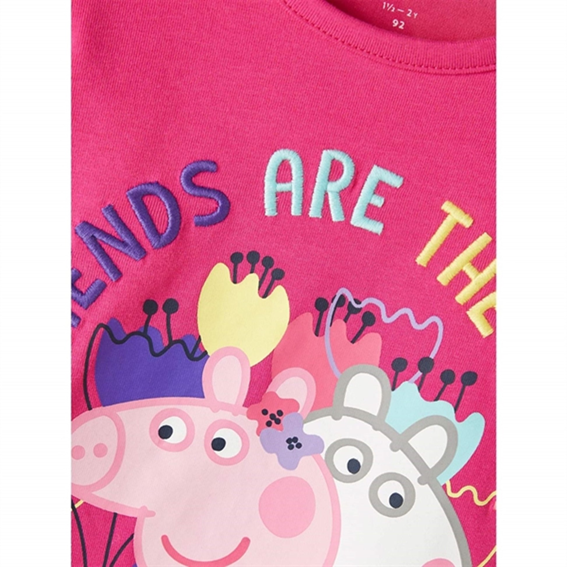 Name it Pink Yarrow Furri Peppa Pig Blouse