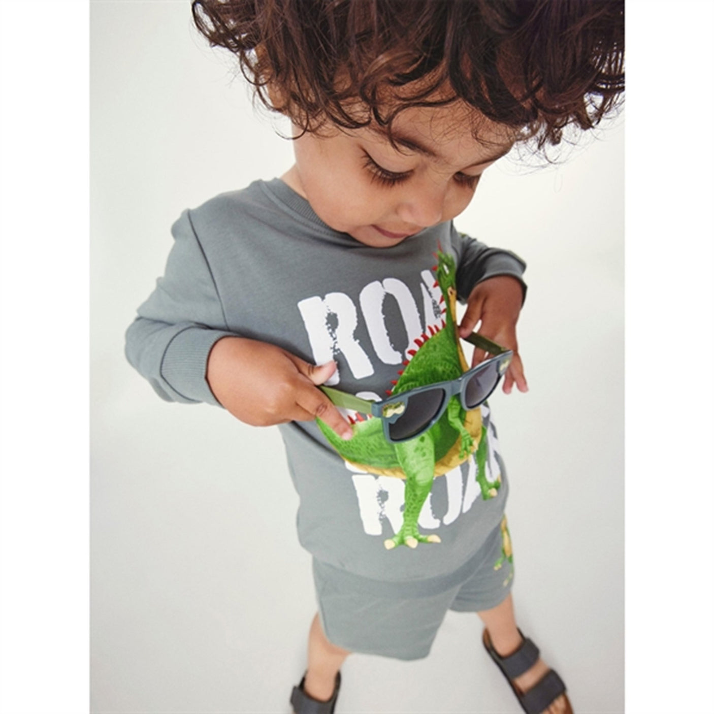 Name it Laurel Wreath Malti Gigantosaurus Sweatshirt