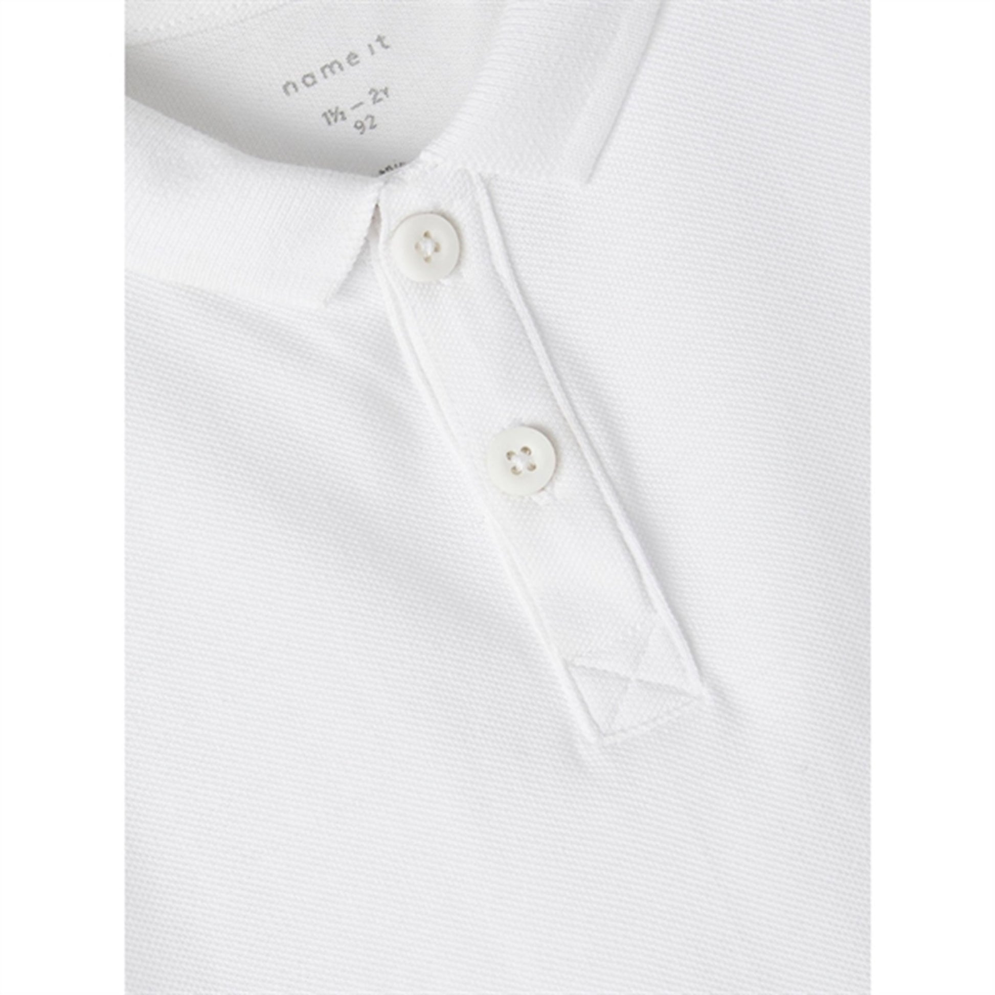 Name it Bright White Fenrir Polo