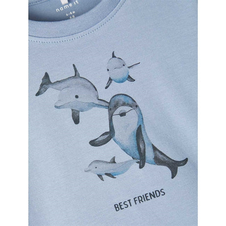 Name it Dusty Blue Fogat T-Shirt
