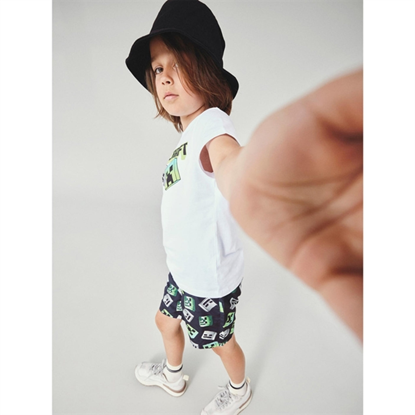 Name it Bright White Muxin Minecraft T-Shirt