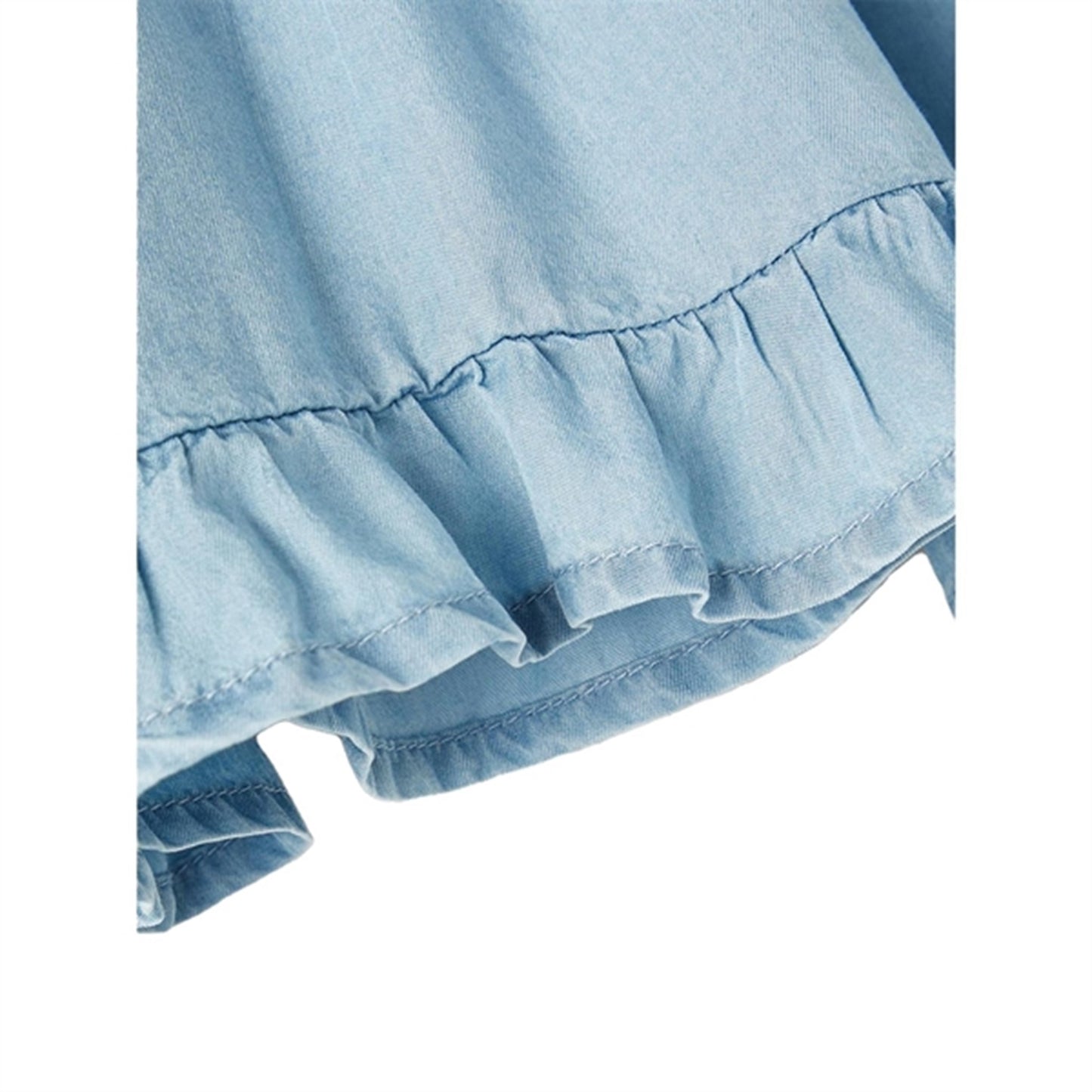 Name it Light Blue Denim Mia Wide Denim Skirt