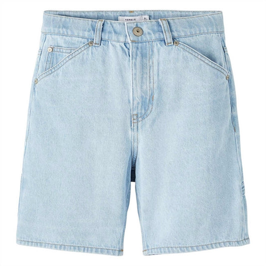 Name it Light Blue Denim Ben Straight Denim Shorts