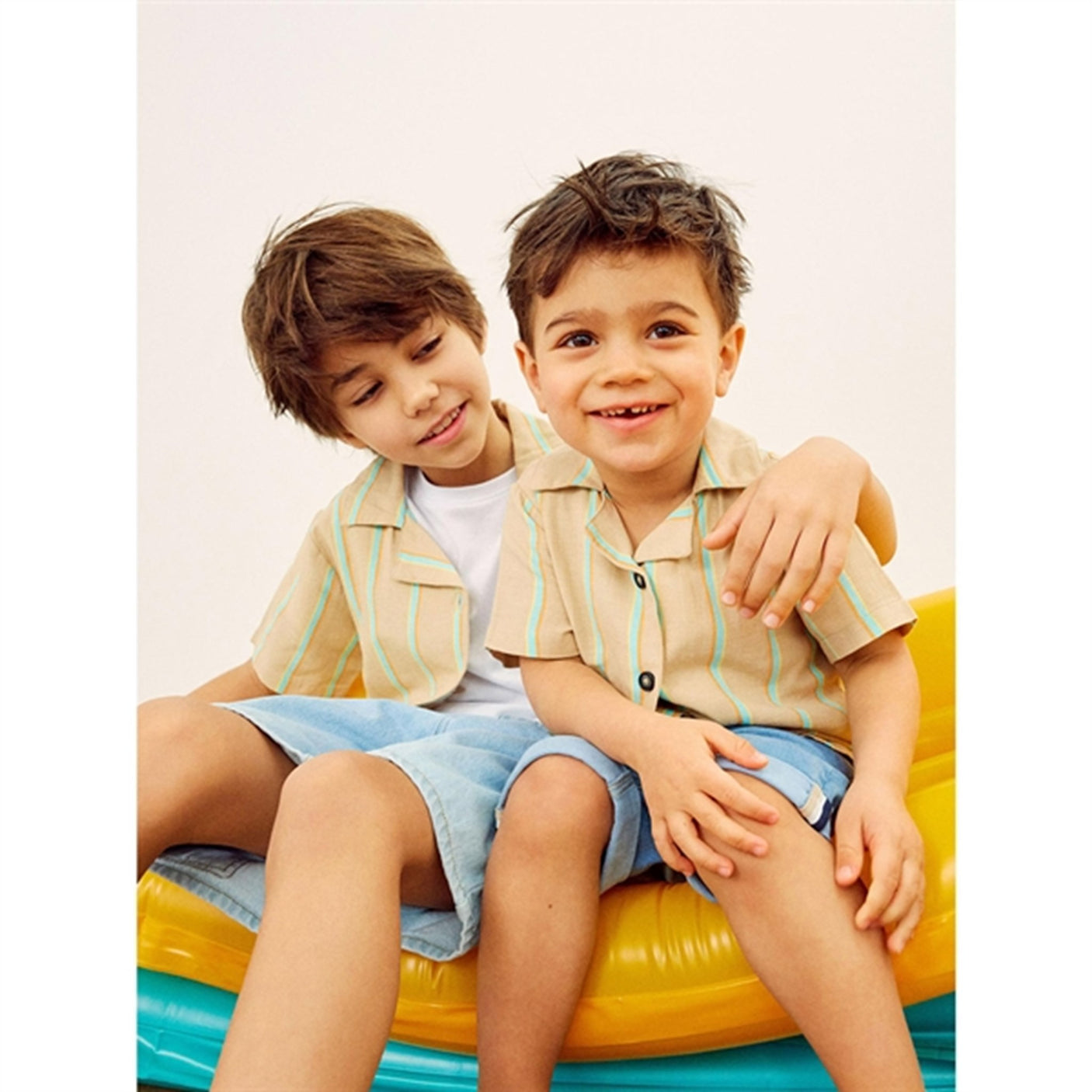 Name it Light Blue Denim Ben Straight Denim Shorts