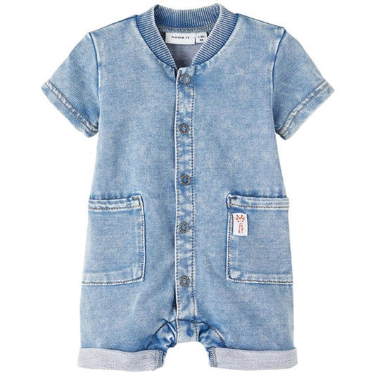 Name it Light Blue Denim Lou Denim Summer Suit