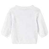 Name it Bright White Juna Knit Cardigan