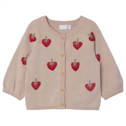 Name it Rose Smoke Juna Knit Cardigan