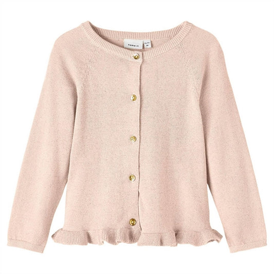 Name it Créme De Pêche Fenise Knit Cardigan
