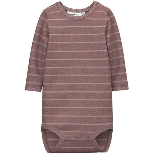 Name it Peppercorn Stripes Wang Wool Body Noos