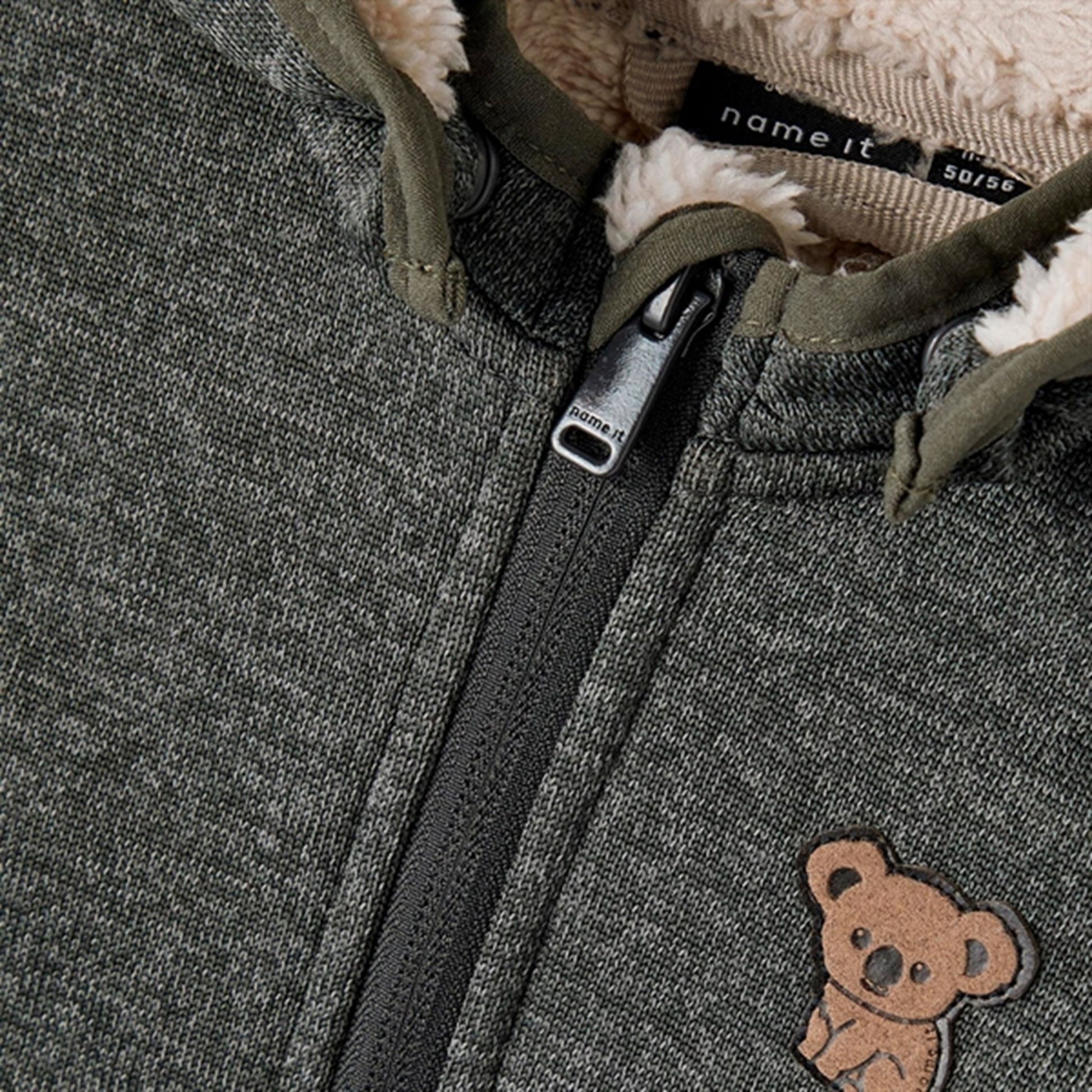 Name it Grey Melange Mada Pramsuit