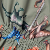 Name it Vetiver Snow Snowsuit Dino Dream Noos
