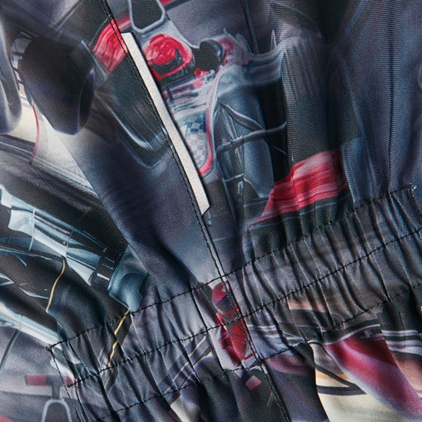 Name it Dark Sapphire Snow Snowsuit Race Car