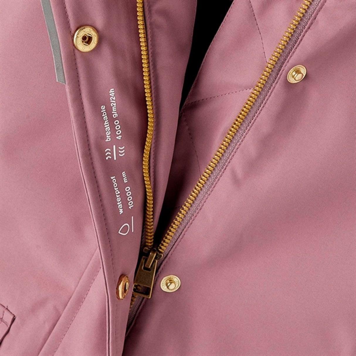 Name it Wistful Mauve Snow Jacket Solid