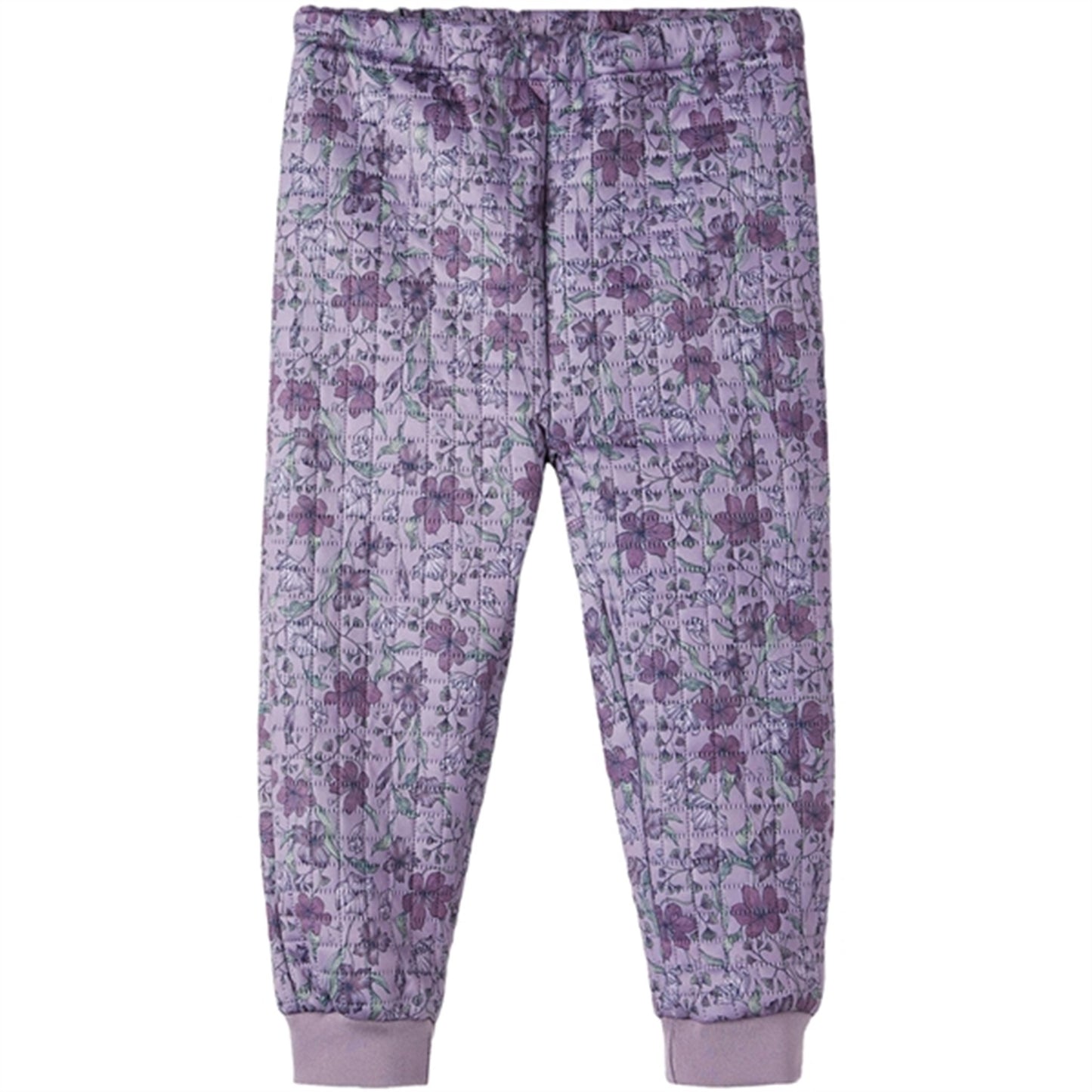 Name it Lavender Gray Moon Quilted Set Flower World