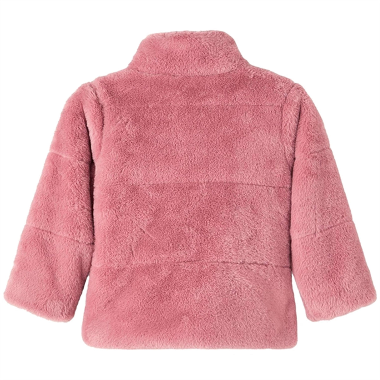Name it Wistful Mauve Mosa Fake Fur Jacket