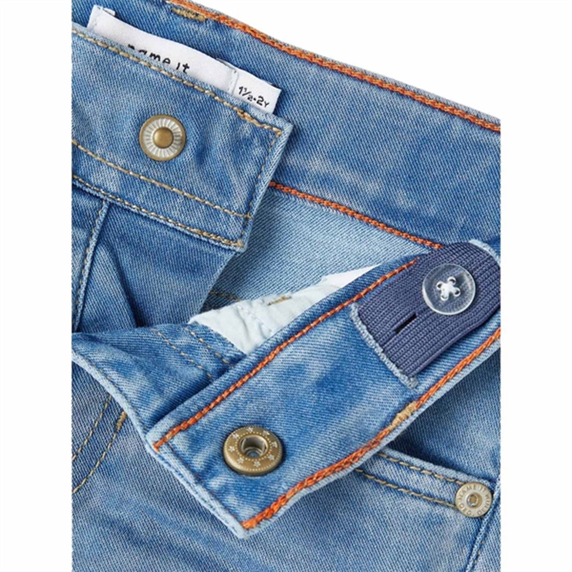 Name it Light Blue Denim Silas Slim Denim Shorts