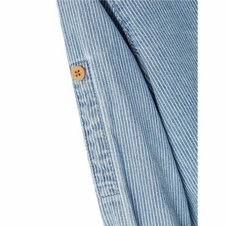 Name it Light Blue Denim Stripe Denim Shirt