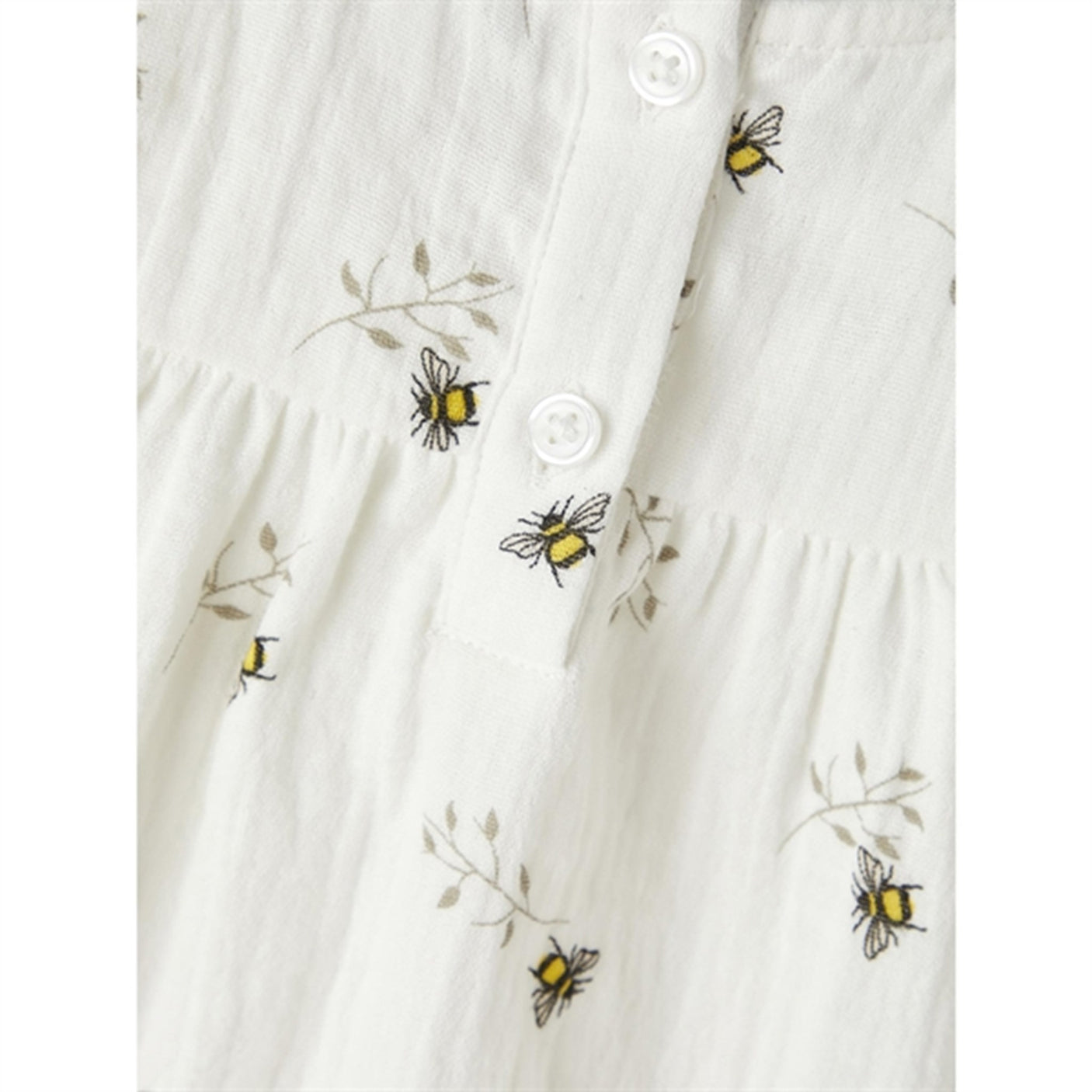 Name it Bright White Hasine Dress