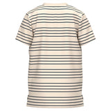 Name it Whitecap Gray Dark Sapphire Stripes Voby T-Shirt