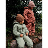Lil'Atelier Oil Green Lasnow Snowsuit