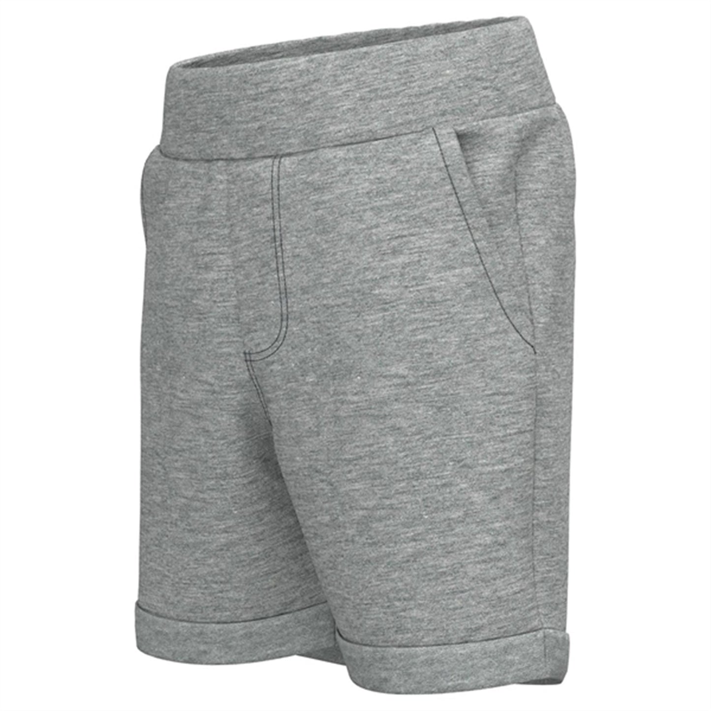 Name it Grey Melange Viking Shorts