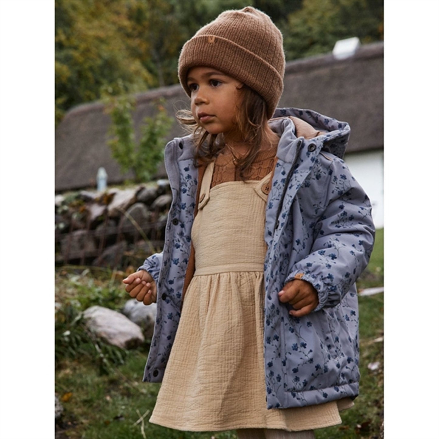 Lil'Atelier Wet Weather Lasnow Jacket AOP