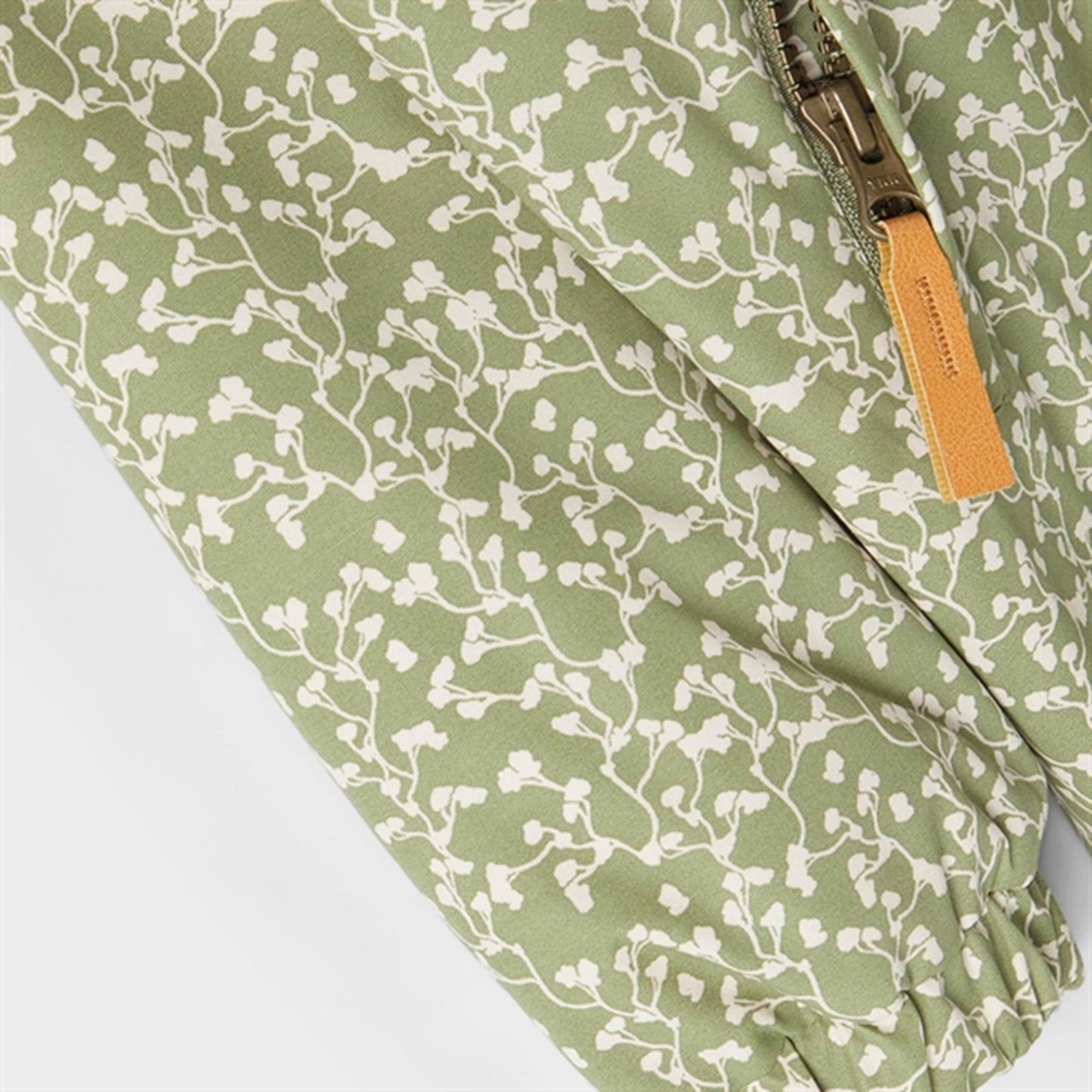 Lil'Atelier Oil Green Gudruna Padded Jacket AOP