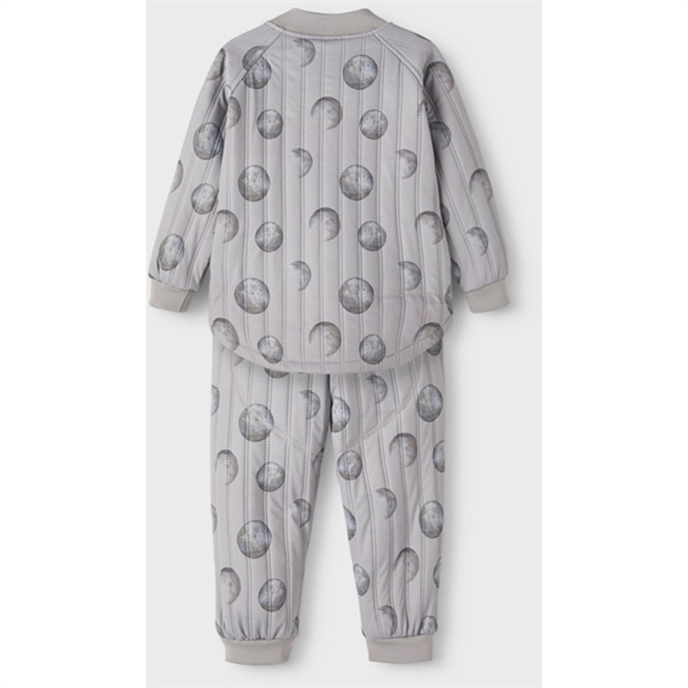 Lil'Atelier Wet Weather Lajuno Quilted Set AOP