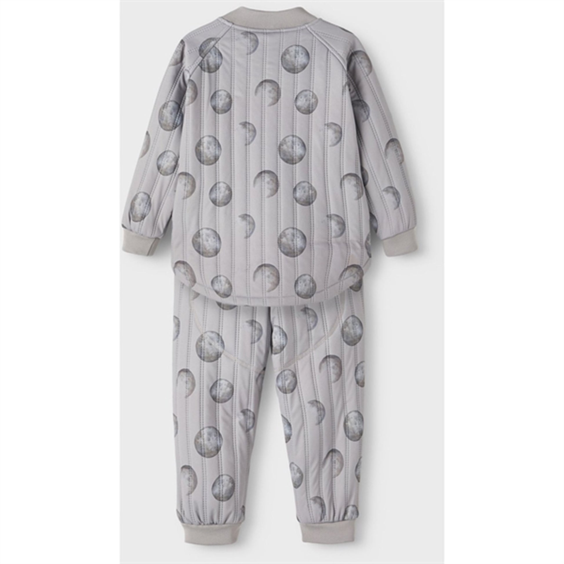 Lil'Atelier Wet Weather Lajuno Quilted Set AOP