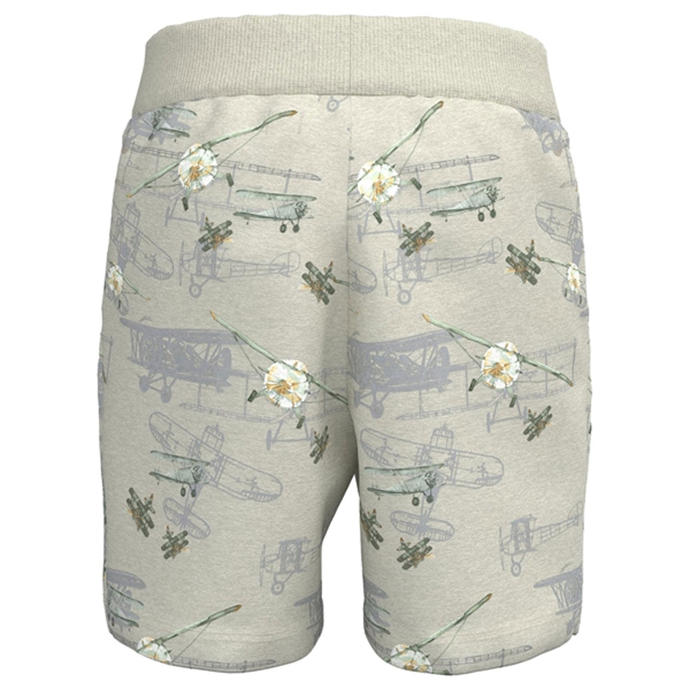 Name it Light Grey Melange Halfdan Sweat Shorts