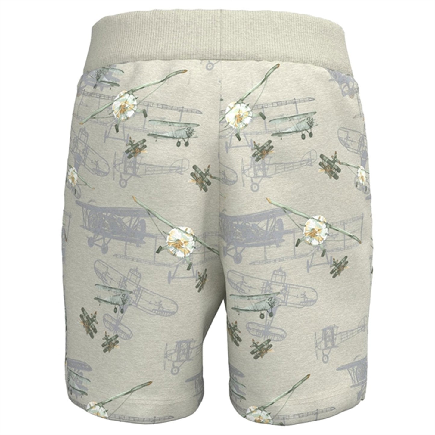 Name it Light Grey Melange Halfdan Sweat Shorts