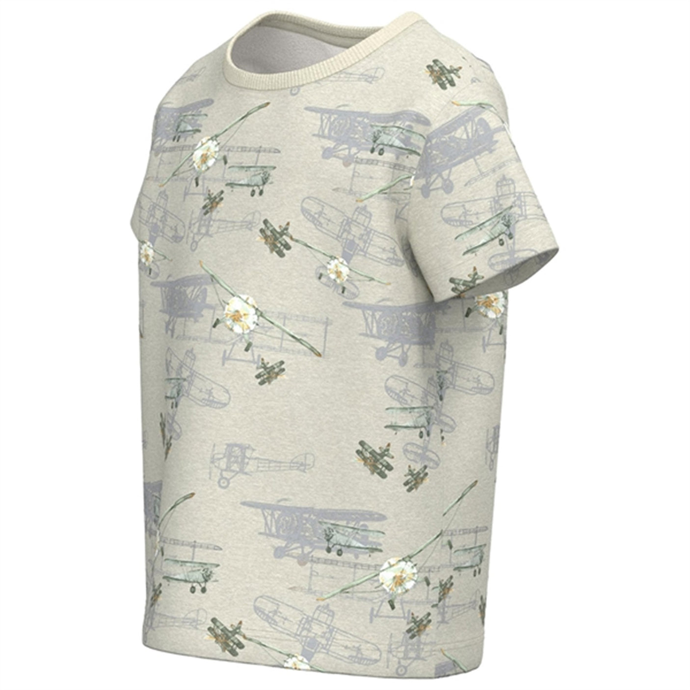 Name it Light Grey Melange Haktor T-Shirt