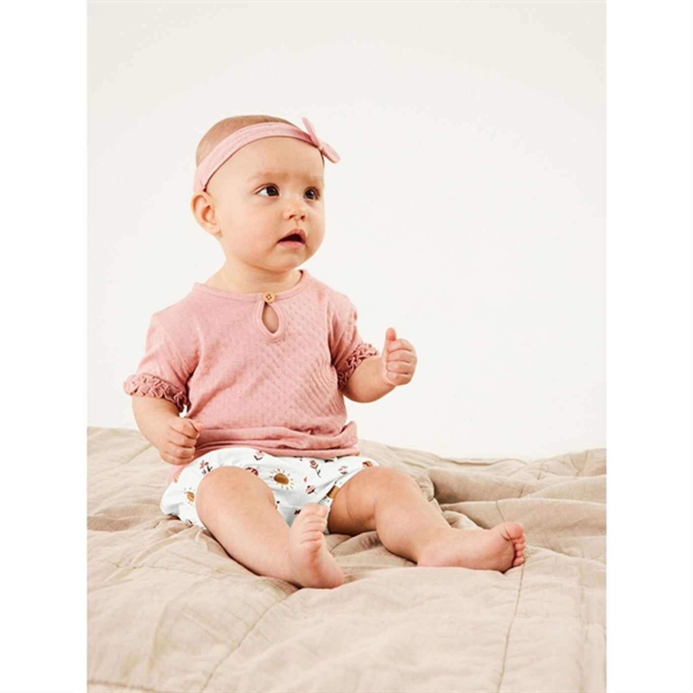 Name it Bright White Hania Shorts