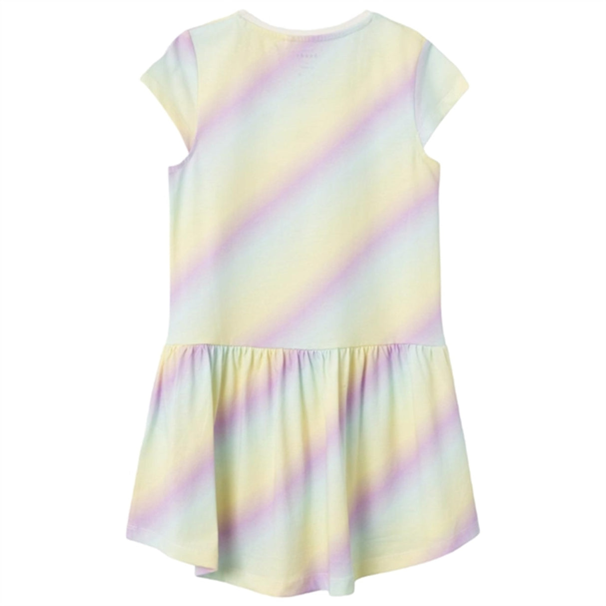 Name it White Alyssum Rainbow AOP Vigga Dress