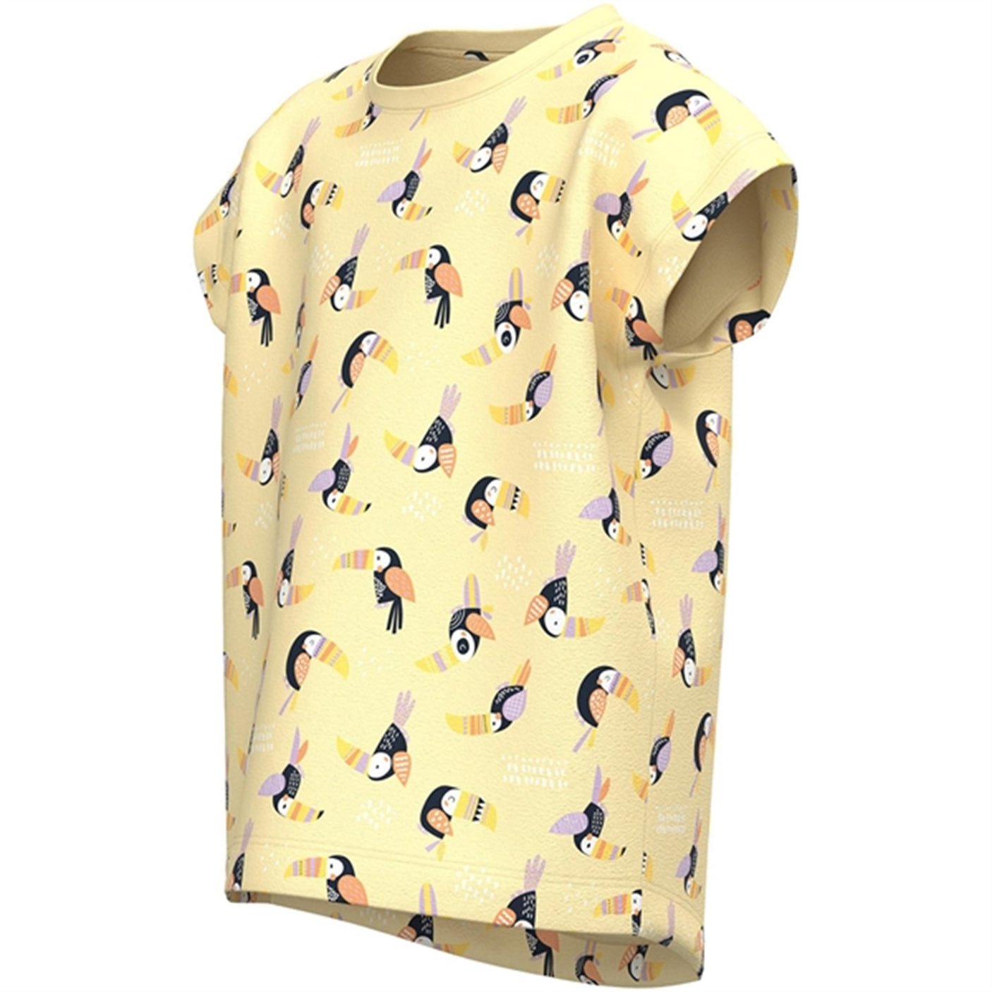 Name it Double Cream Toucan AOP Vigga T-Shirt